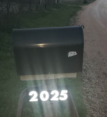 Reflective address sign