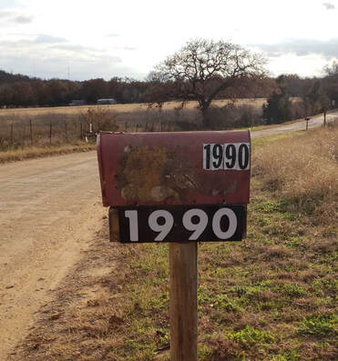 Reflective address sign